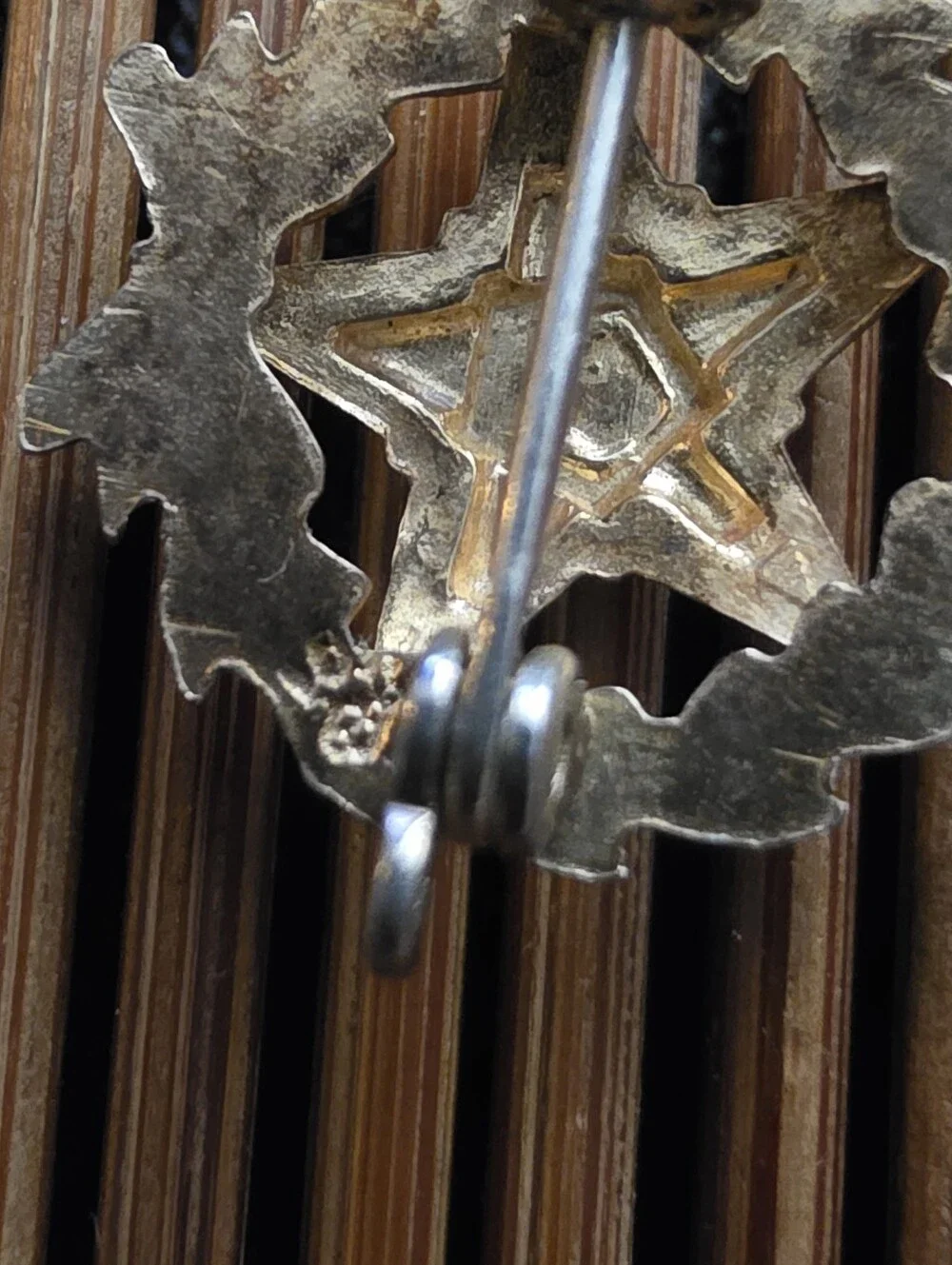 10k Eastern Star Yellow Gold Pin (Vintage)